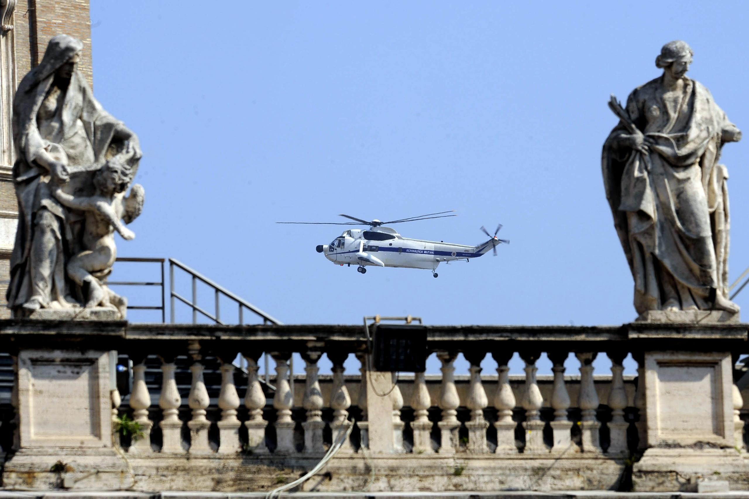 L eliporto del Vaticano a disposizione dell ospedale sarà usato per