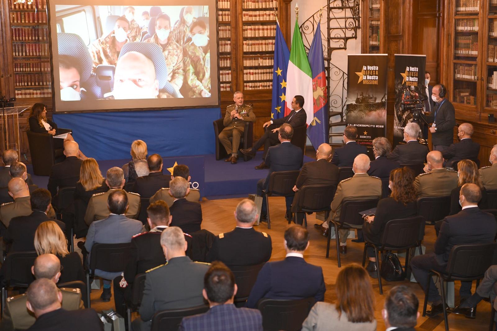 Esercito Presentato Il Calendario La Vostra Difesa La Nostra