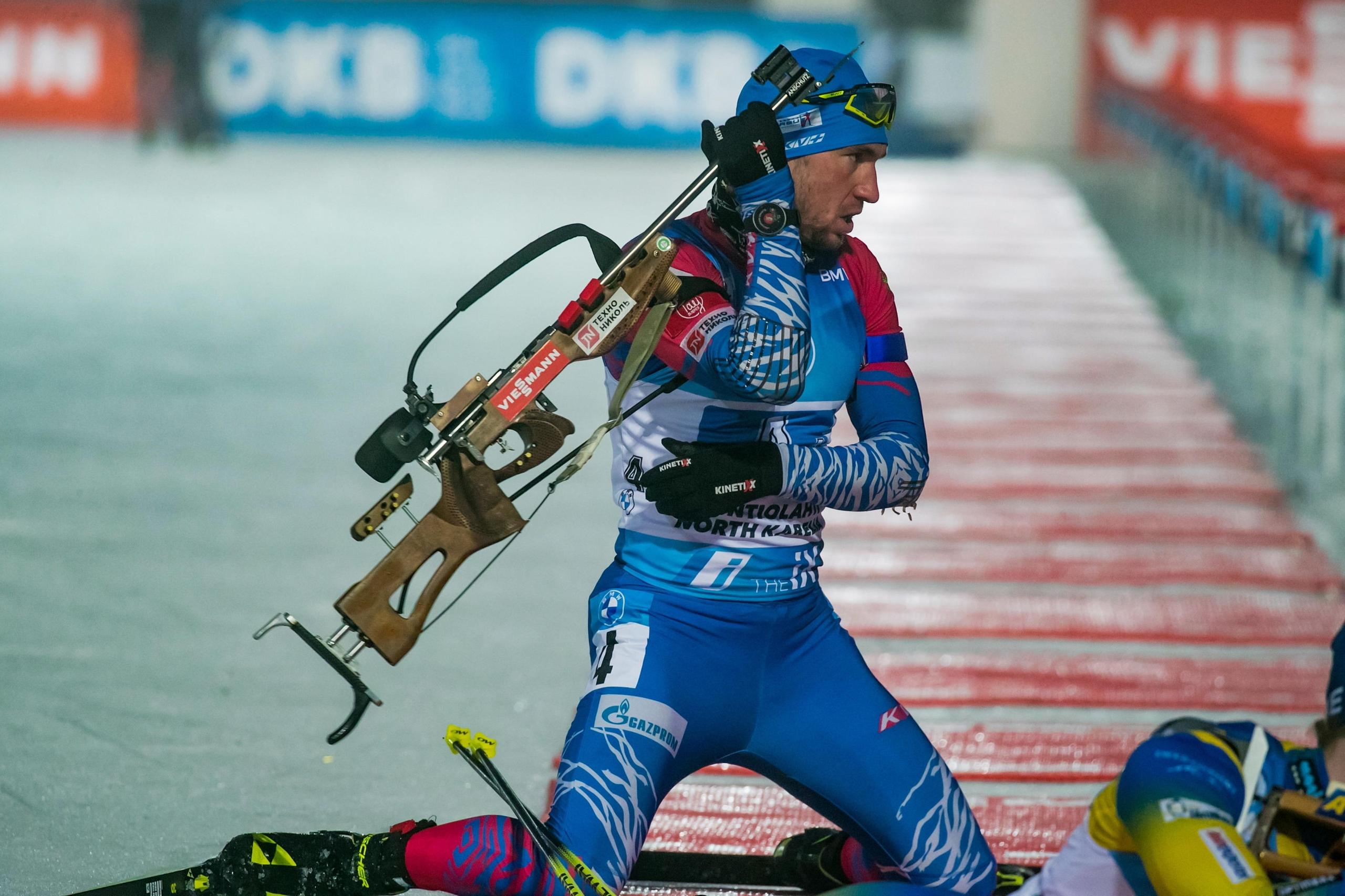 Biathlon La Staffetta Mista Di Oberhof Della Russia Italia Settima