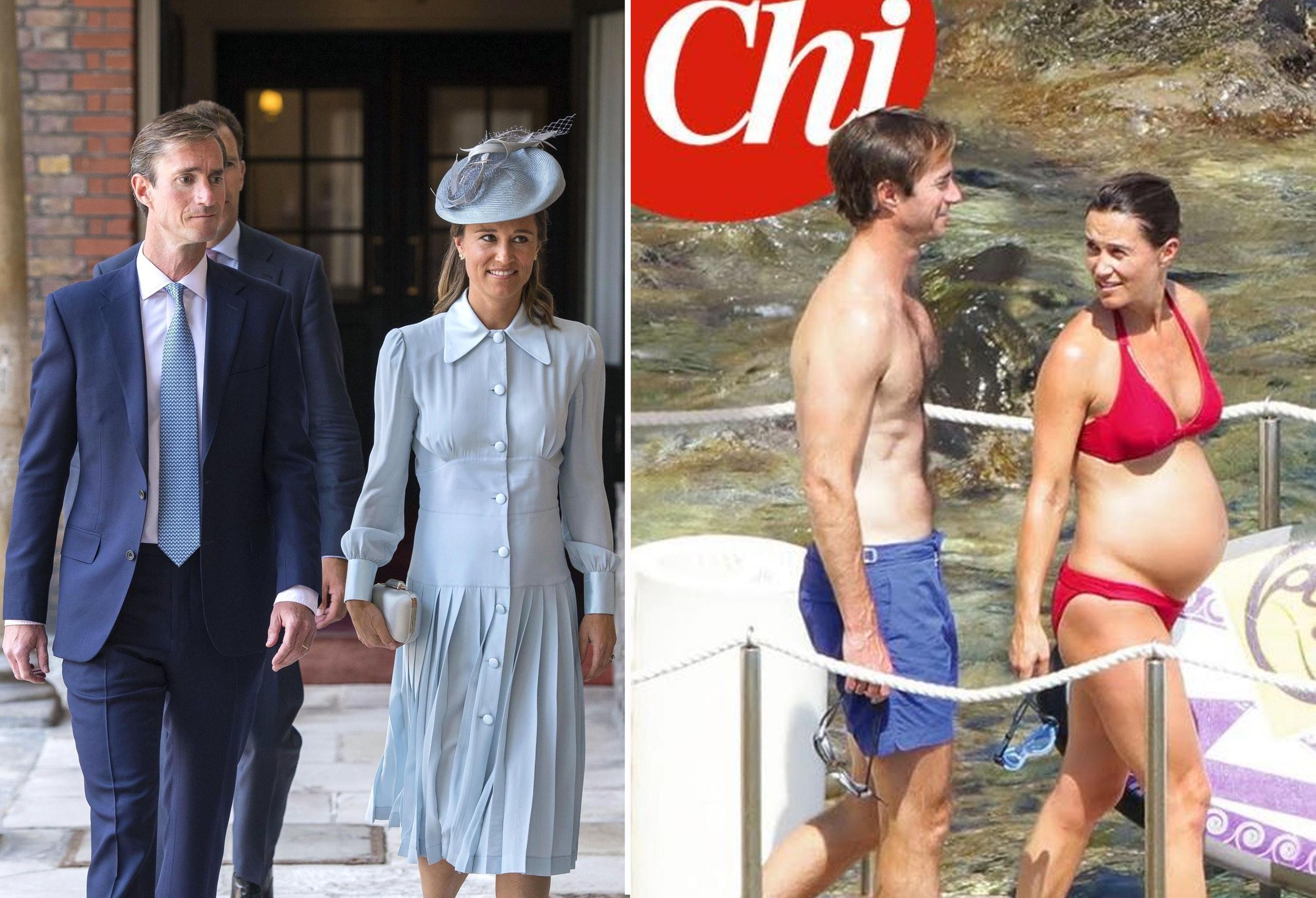 Pippa Middleton Con Il Pancione In Vacanza All Argentario