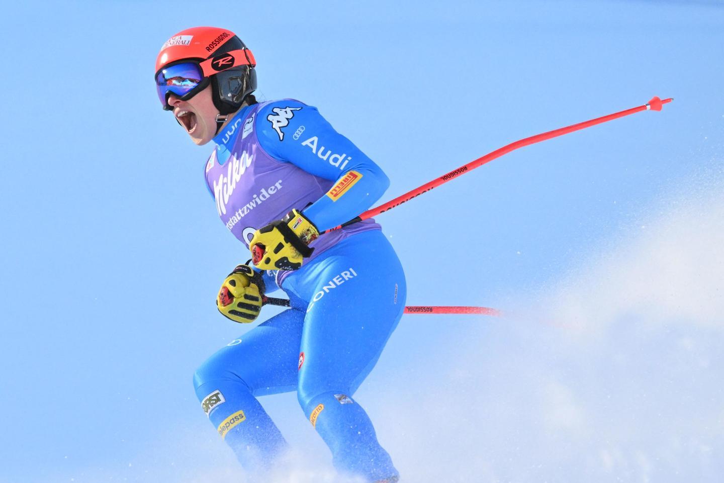 Super G Brignone Vince A Garmisch Con Lo Stesso Tempo Di Huetter