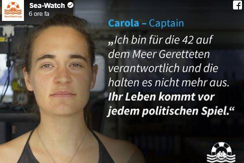 Carola Rackete Chi La Capitana Della Sea Watch Che Ha Sfidato