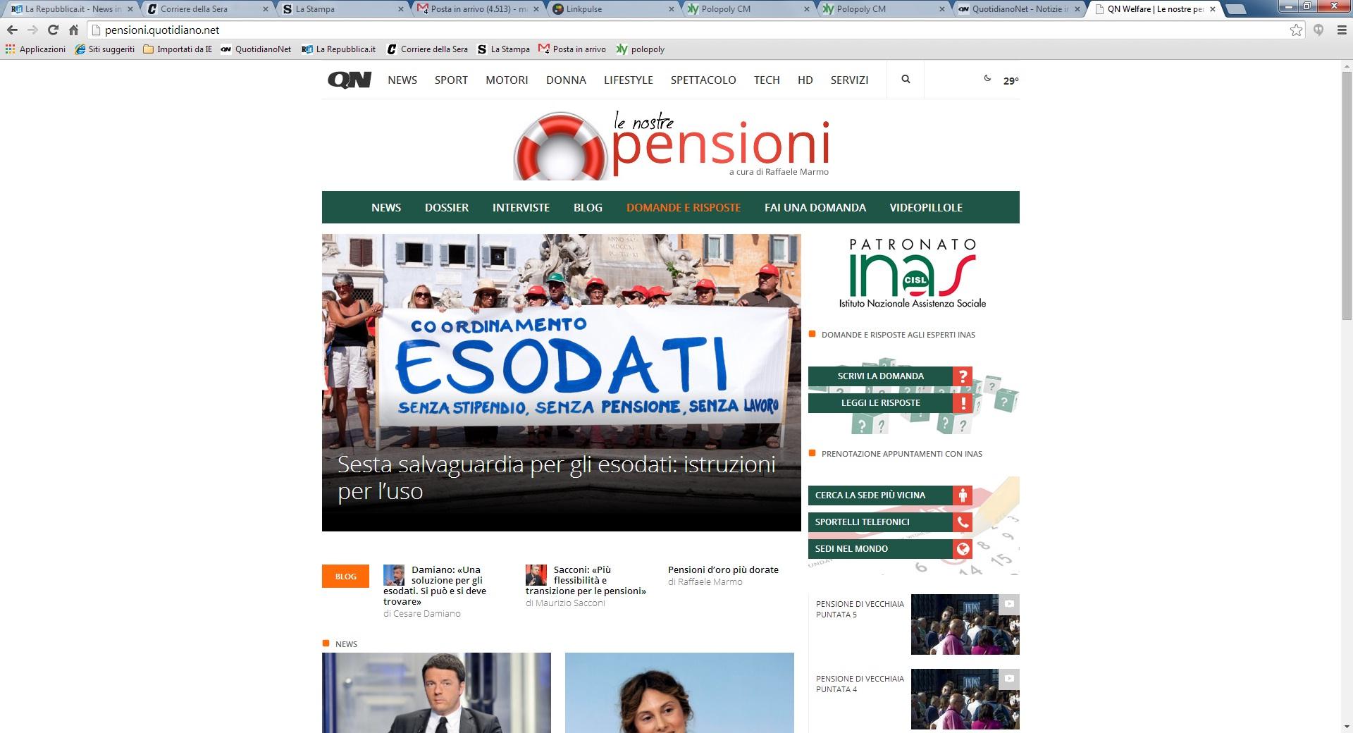 Pensioni Sesta Salvaguardia Per Gli Esodati Istruzioni Per Luso