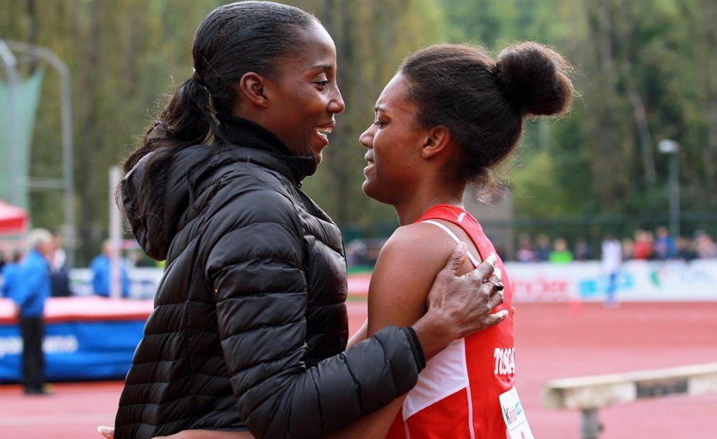 Larissa la figlia di Fiona May e Gianni Iapichino è campione d Italia