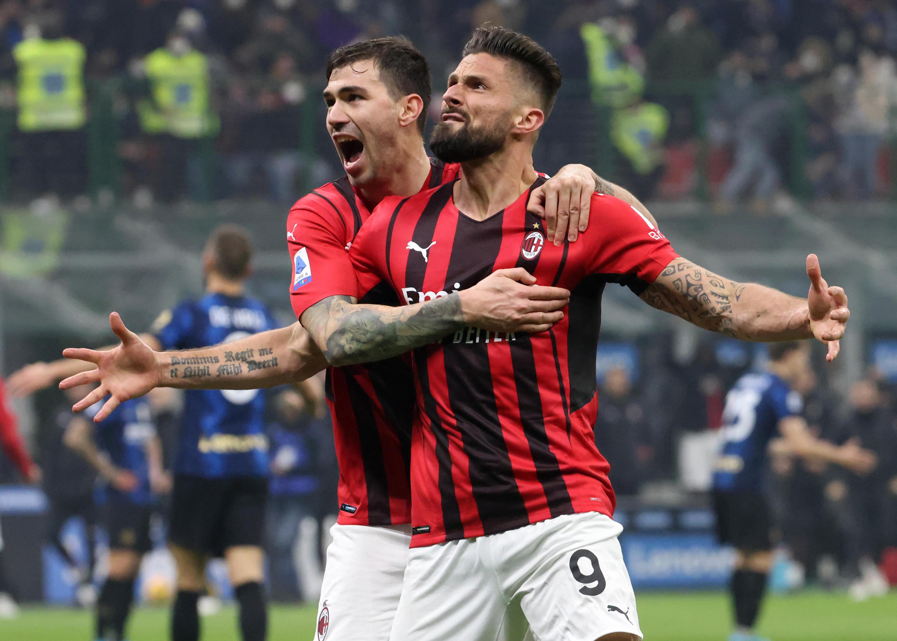 Coppa Italia Milan Lazio Giroud Guida Ancora I Rossoneri