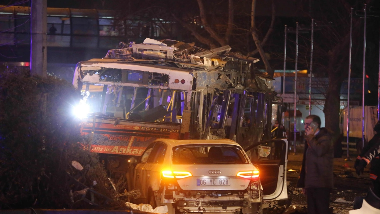 Attentato ad Ankara, in Turchia (Afp)