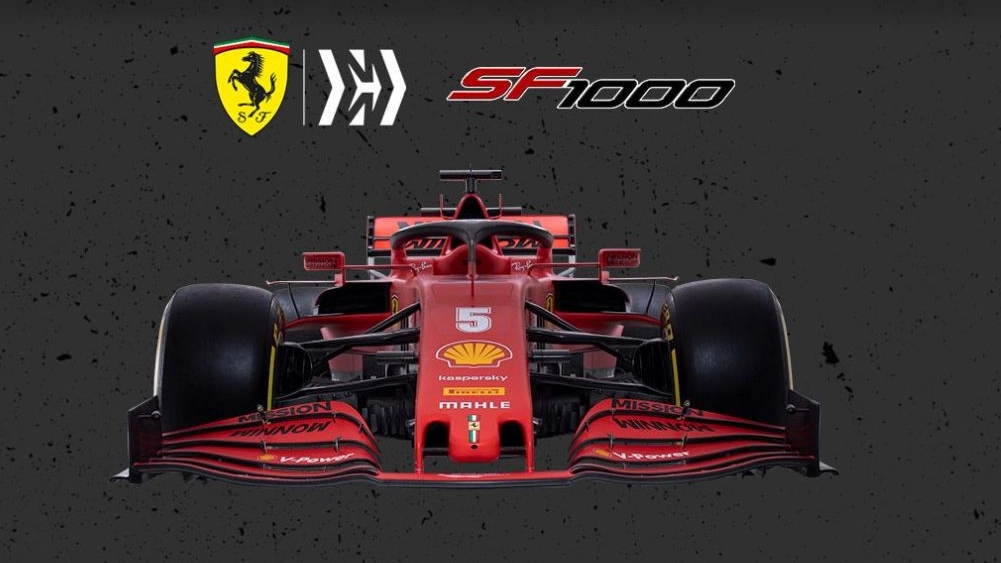 La nuova Ferrari SF 1000 (apertura sito Ferrari)