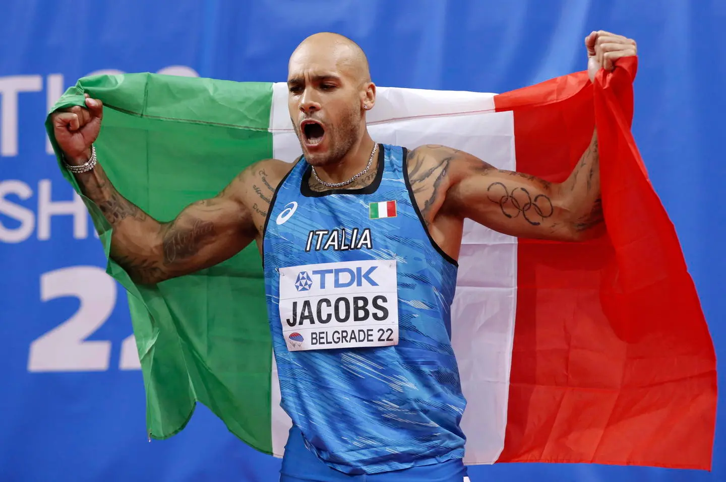 Marcell Jacobs torna in pista sui 100 metri al Memorial Ottolia di Savona