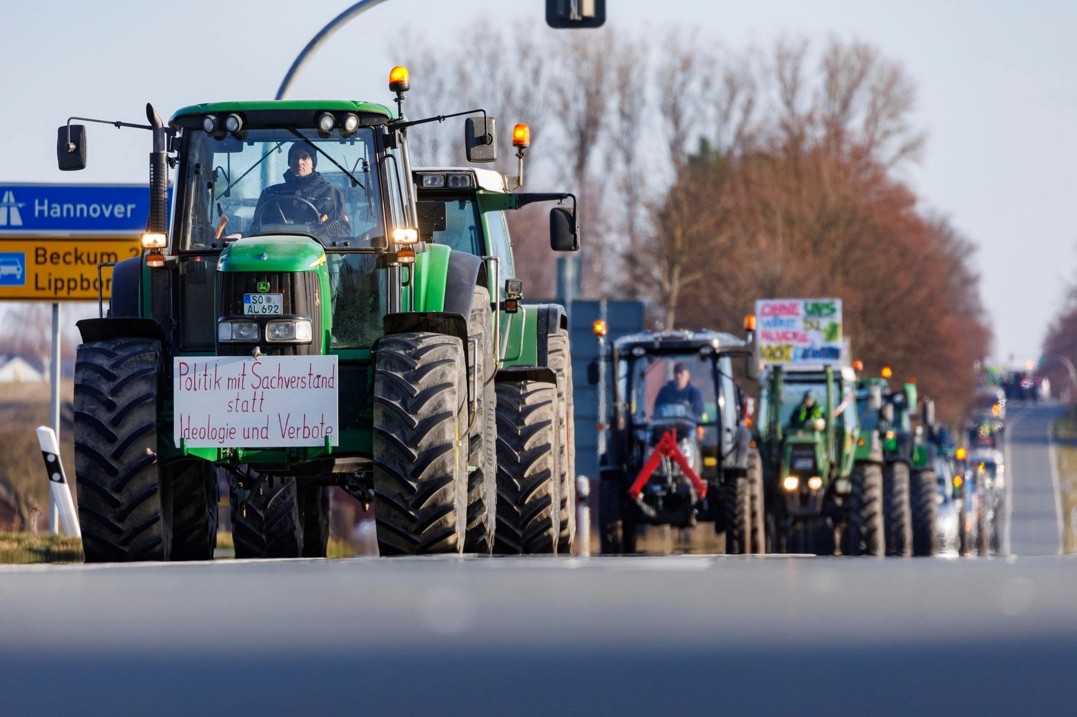 Protesta degli agricoltori in Germania