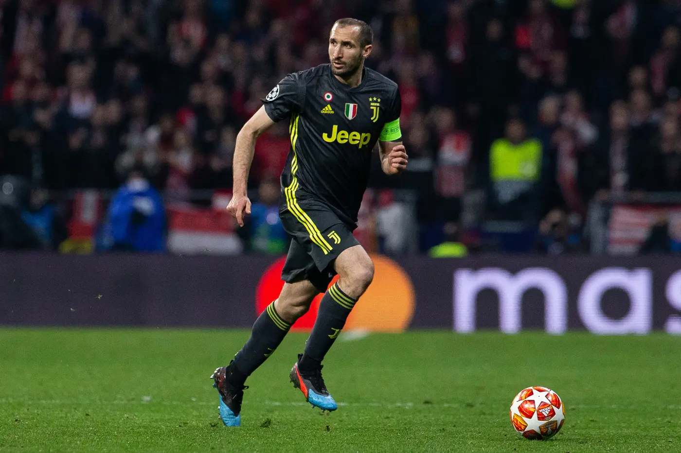 Ajax-Juventus, paura per Chiellini. Il difensore in dubbio per l'Olanda