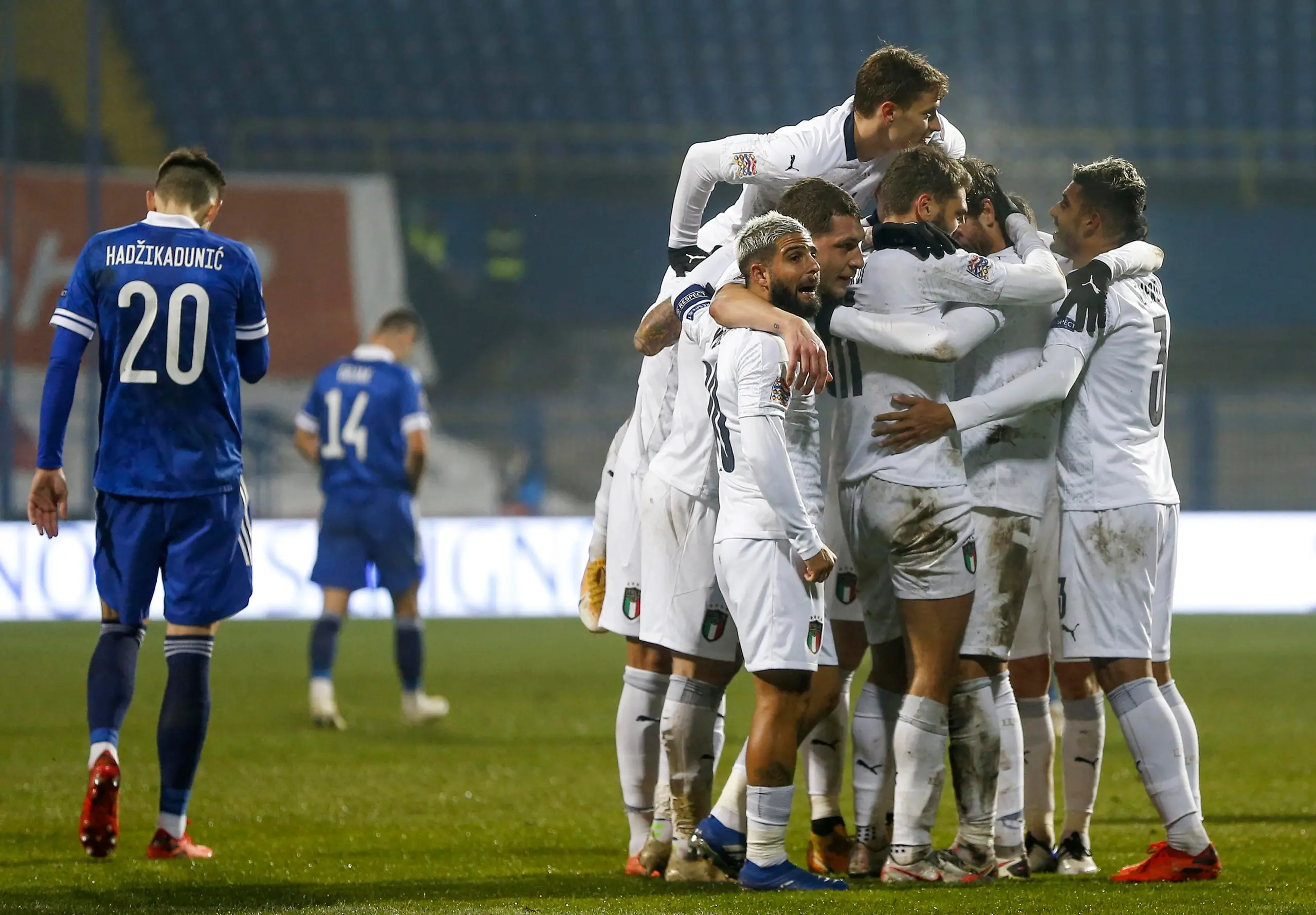 Nations League, Bosnia-Italia 0-2. Azzurri Alla Final Four