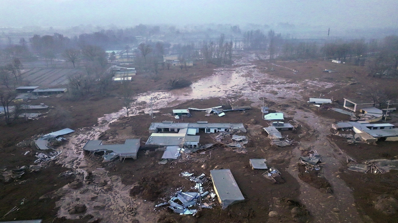 Terremoto in Cina, la devastazione (Ansa)