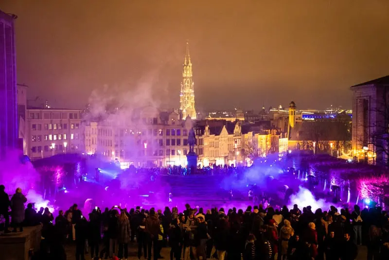 Bruxelles, il Festival delle luci illumina la Capitale delle capitali