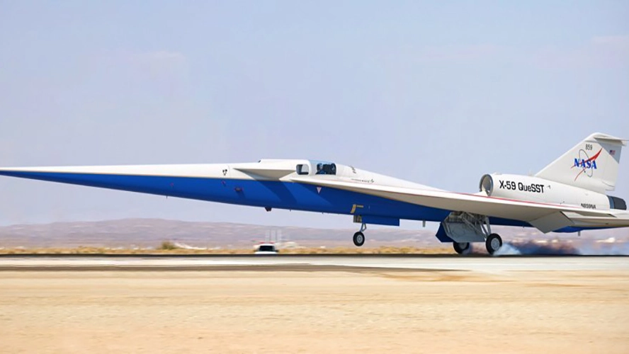 Concept dell'X-59 Quiet SuperSonic (Foto: Lockheed Martin)