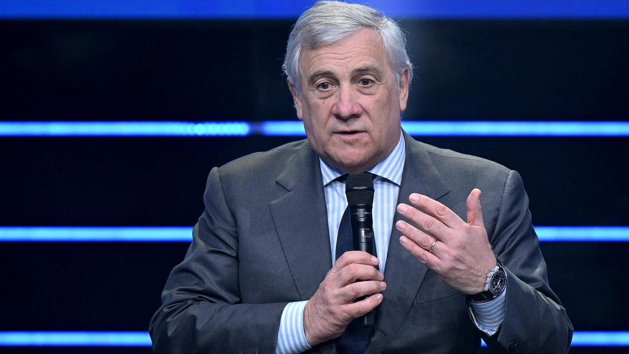 Il ministro Antonio Tajani