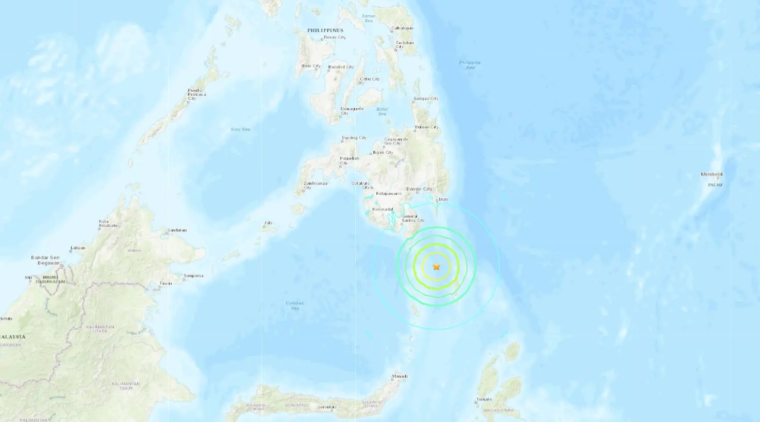 Terremoto Di 6.8 Nelle Filippine, No Allerta Tsunami