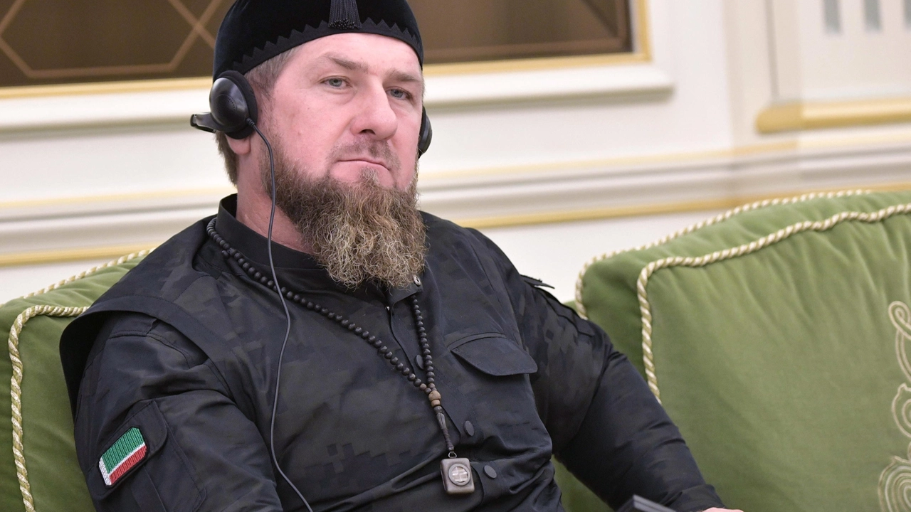 Il leader ceceno Ramzan Kadyrov (Ansa)