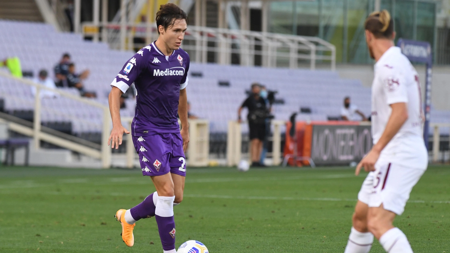 Federico Chiesa in azione