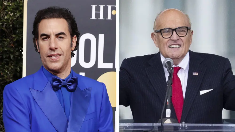 Razzie Awards 2021: vince Rudy Giuliani per 'Borat 2'