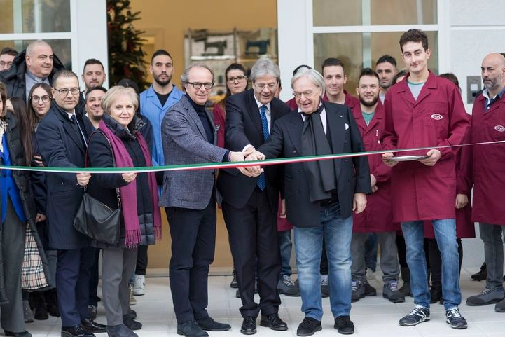 Inaugurazione stabilimento Arquata del Tronto