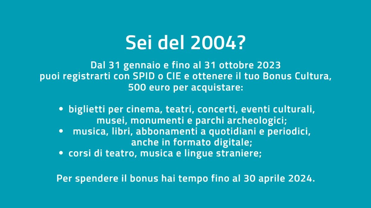18App 2023 - Come Usare il Bonus Cultura da 500 euro