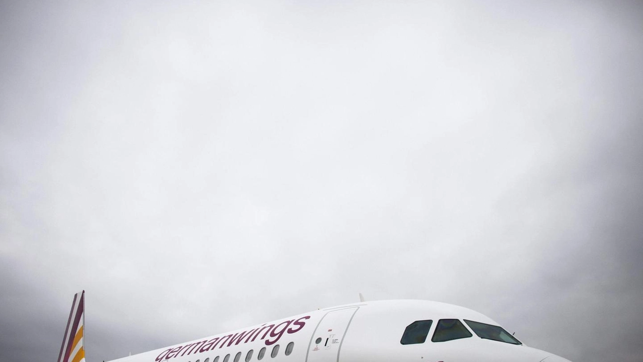 Airbus A319  della Germanwings (Ansa)