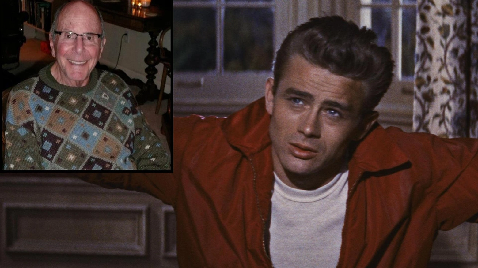 Morto Stewart Stern. Una scena di Gioventù bruciata con James Dean (combo)