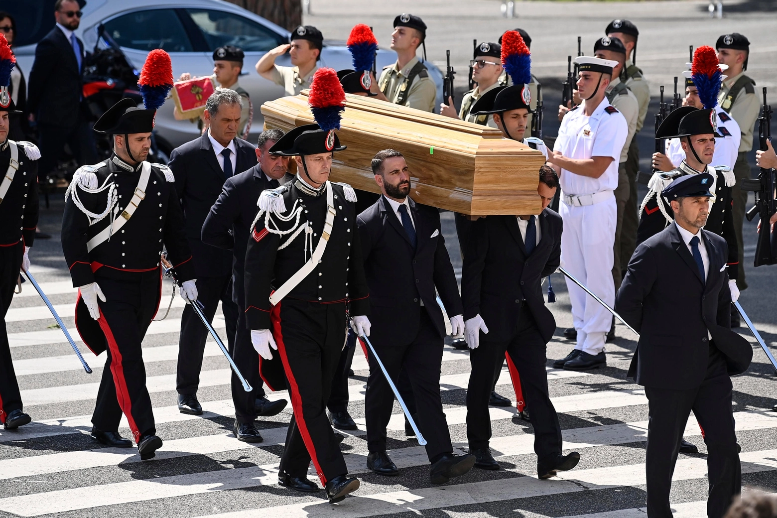 Iniziati i funerali di Stato di Forlani a Roma