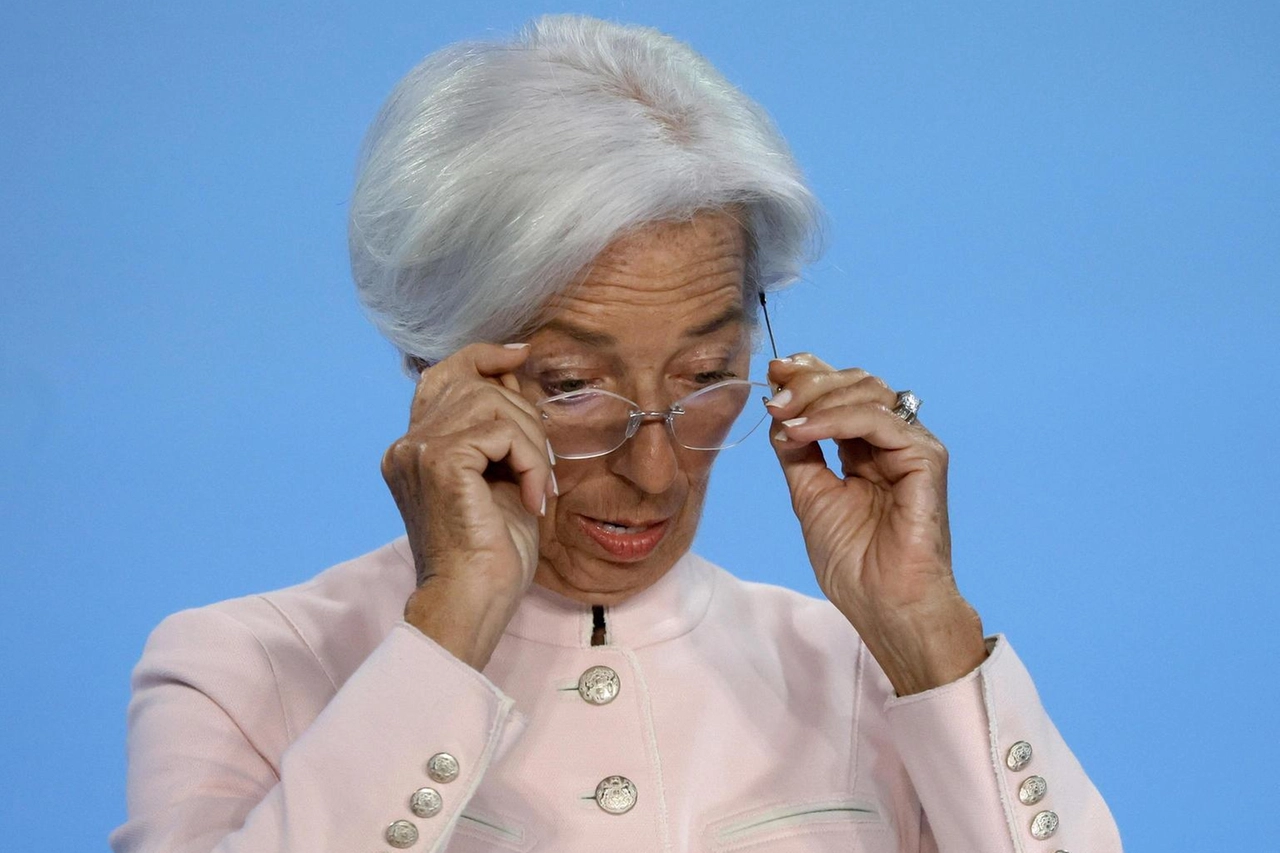 Mutui, la Bce ferma il rialzo dei tassi. Nella foto Christine Lagarde