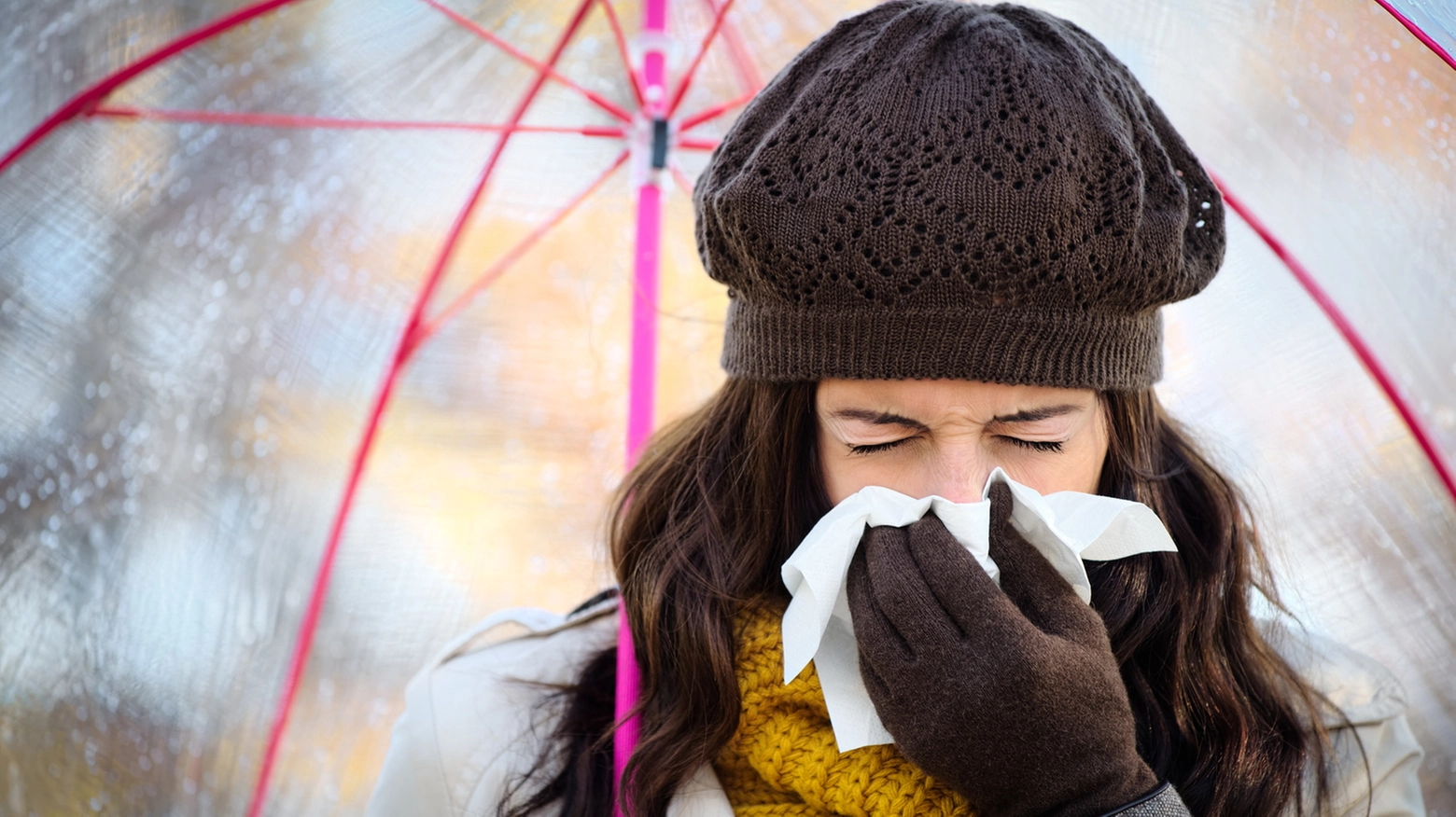 Influenza, raffreddore, foto generica (Dire)