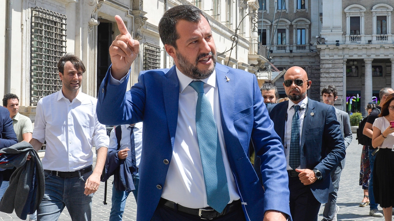 Il ministro dell'Interno Matteo Salvini (ImagoEconomica)