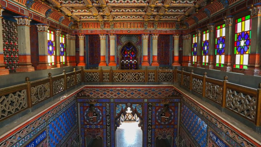 Gli interni del Castello di Sammezzano (Germogli)