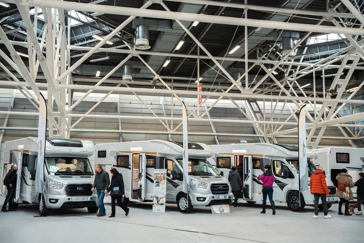 Camper in mostra alla fiera liberamente di Bologna