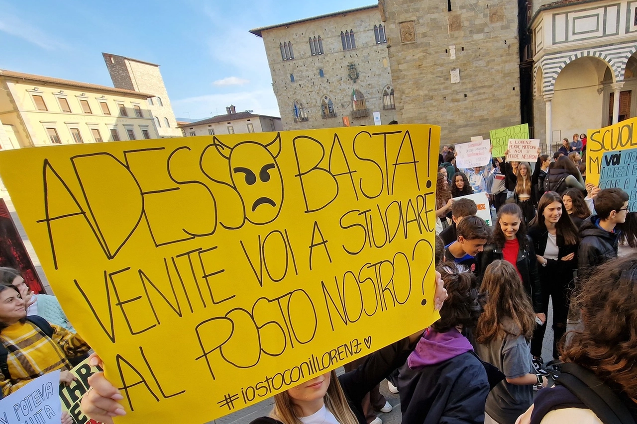 Manifestazione di studenti