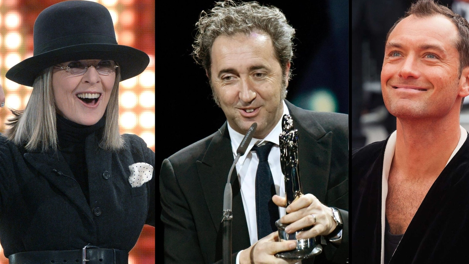 Diane Keaton, Paolo Sorrentino, Jude Law