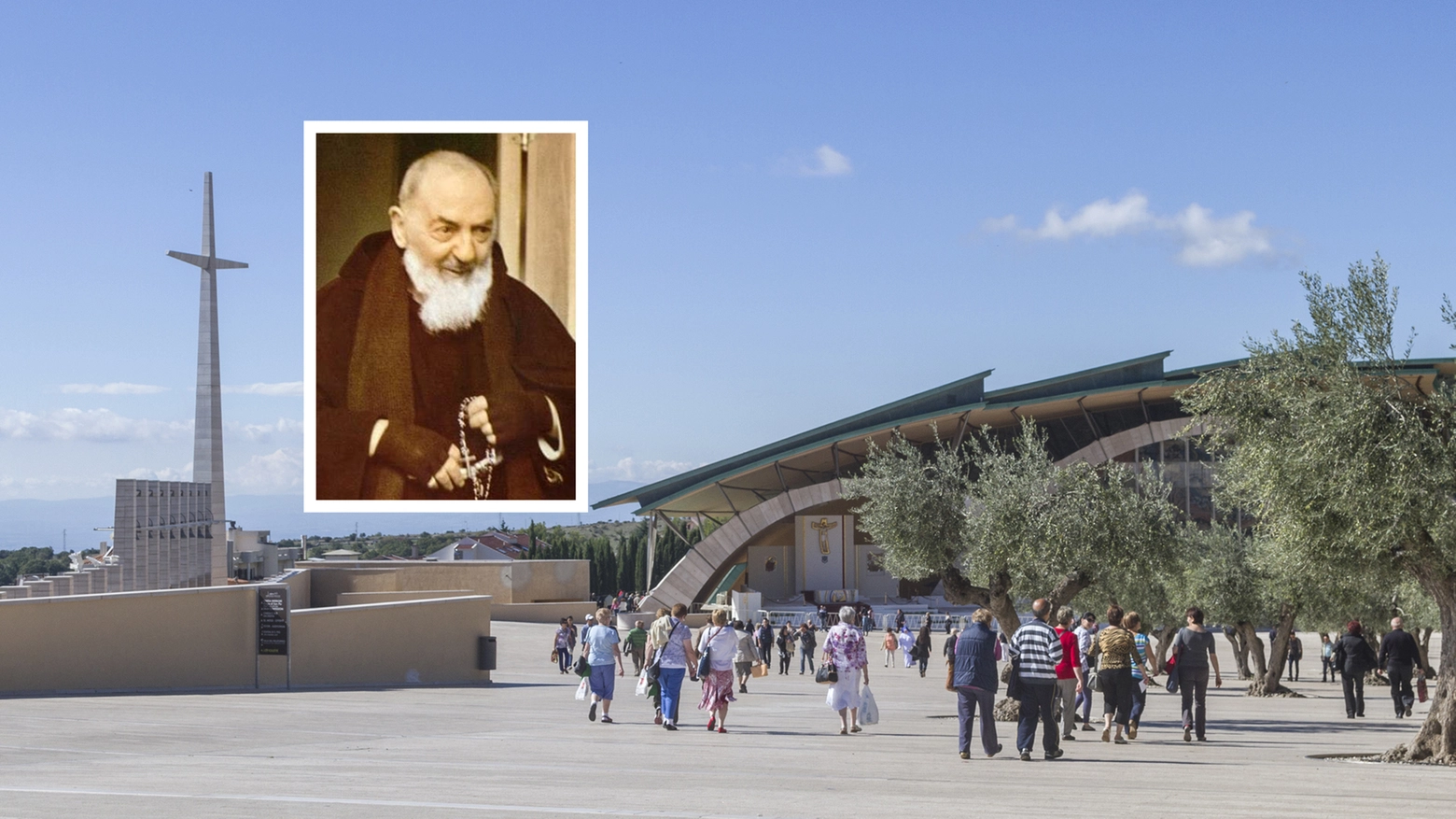Il santuario dedicato a Padre Pio
