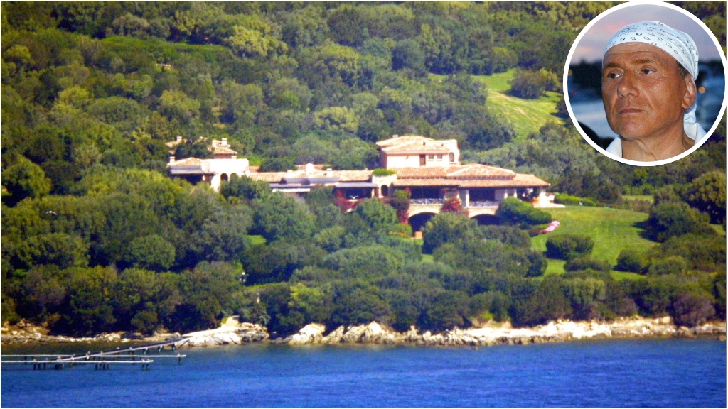 Villa Certosa, dimora storica di Silvio Berlusconi è in vendita