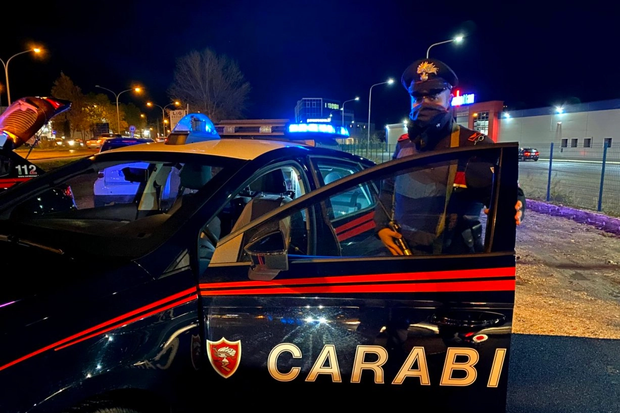 Una pattuglia dei carabinieri