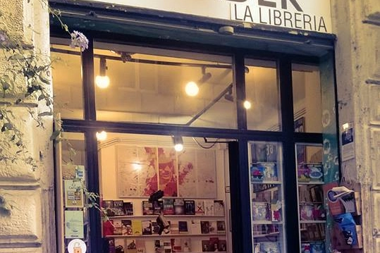 La libreria Odradek di Roma