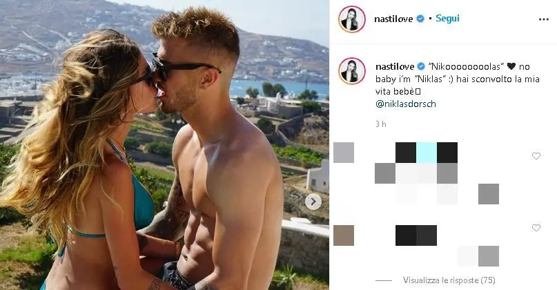 Chiara Nasti svela il nuovo amore. Chi è il calciatore Niklas Dorsch