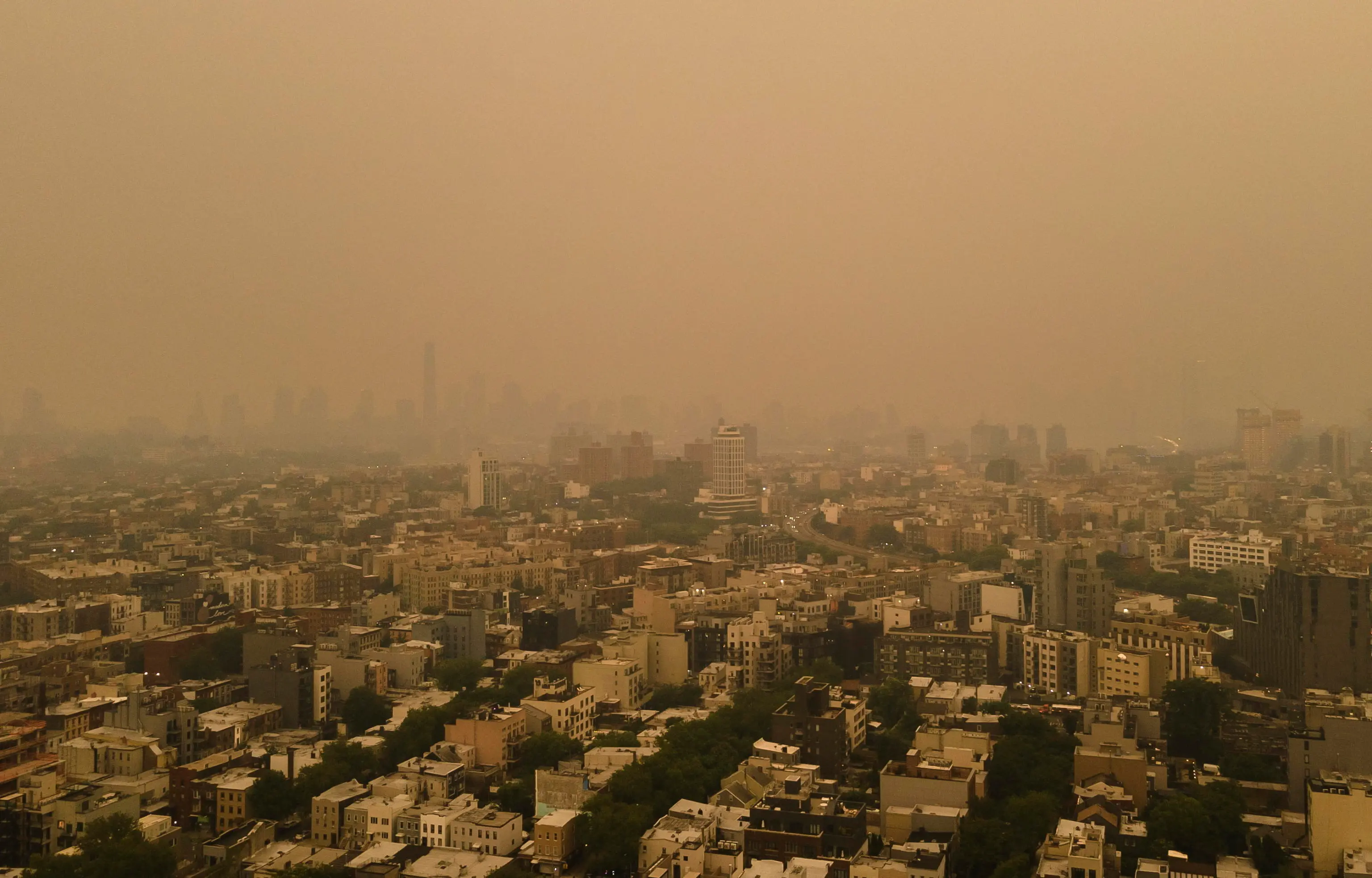 Qualità dell'aria di New York: cosa sta succedendo dopo gli incendi in  Canada