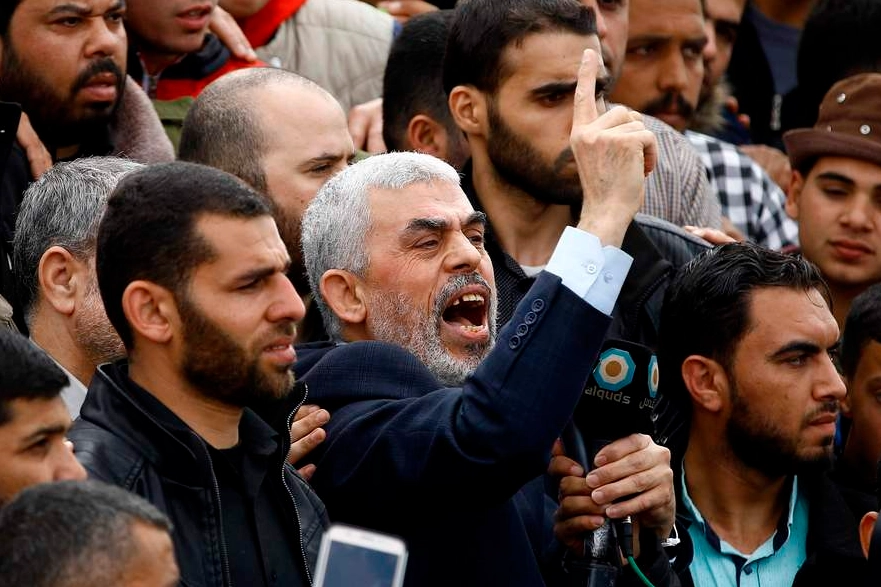 Yahya Sinwar, capo di Hamas: per i media arabi sarebbe in Egitto (foto d'archivio)