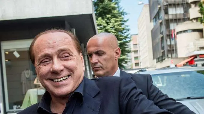 Milan-Perugia, Berlusconi a San Siro