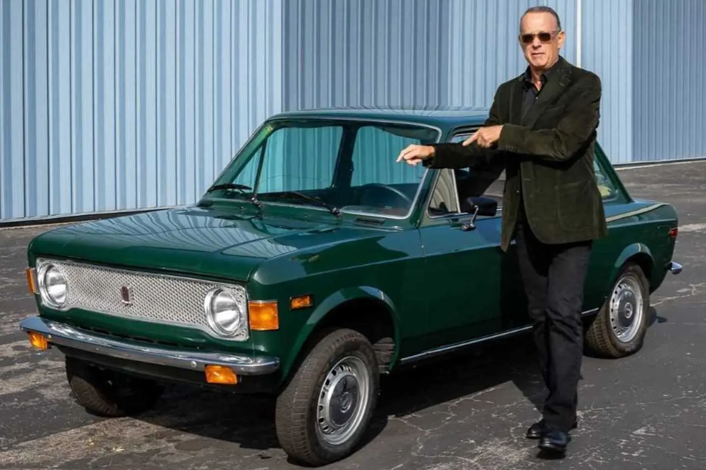 Tom Hanks e la passione per le Fiat d’epoca. All’asta la 128 di 'The Post'