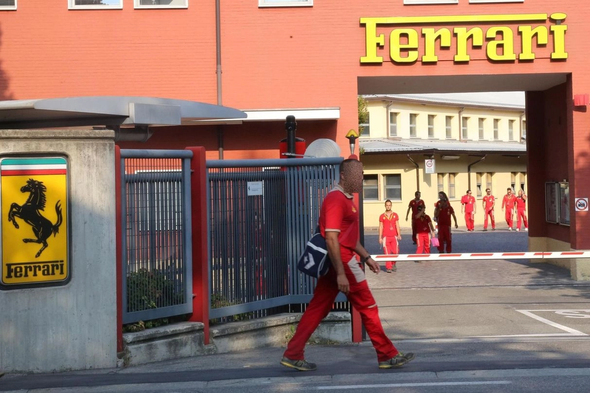 Lo stabilimento Ferrari a Maranello