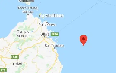 Terremoto in Sardegna, scossa di magnitudo 3.5 al largo di Olbia