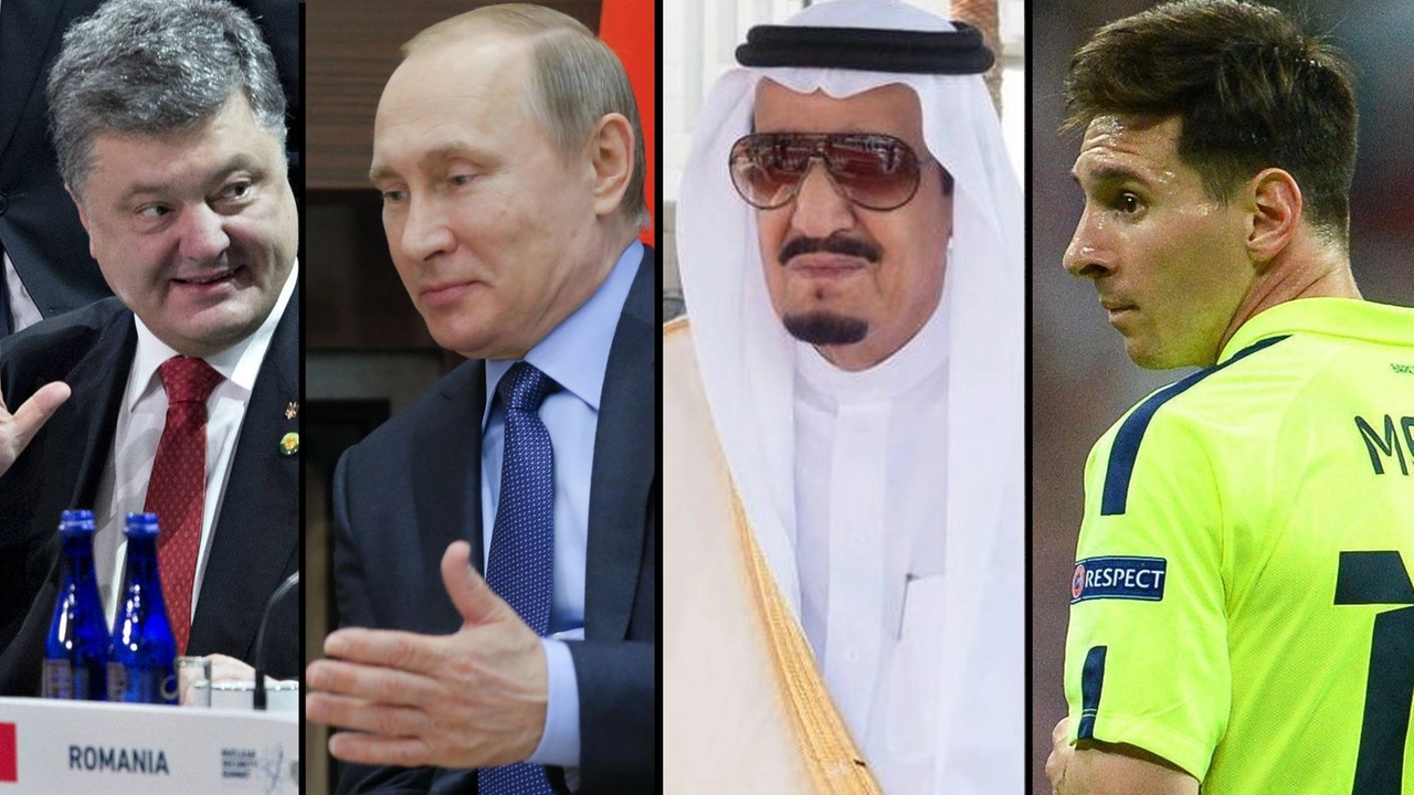 Panama Papers: Poroshenko, Putin, re Salman, Messi