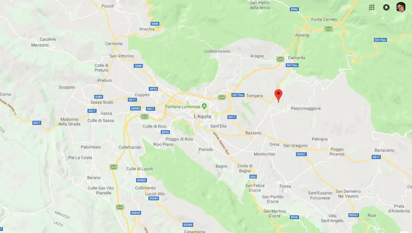 Terremoto a L'Aquila, Ingv: scossa di 3.9