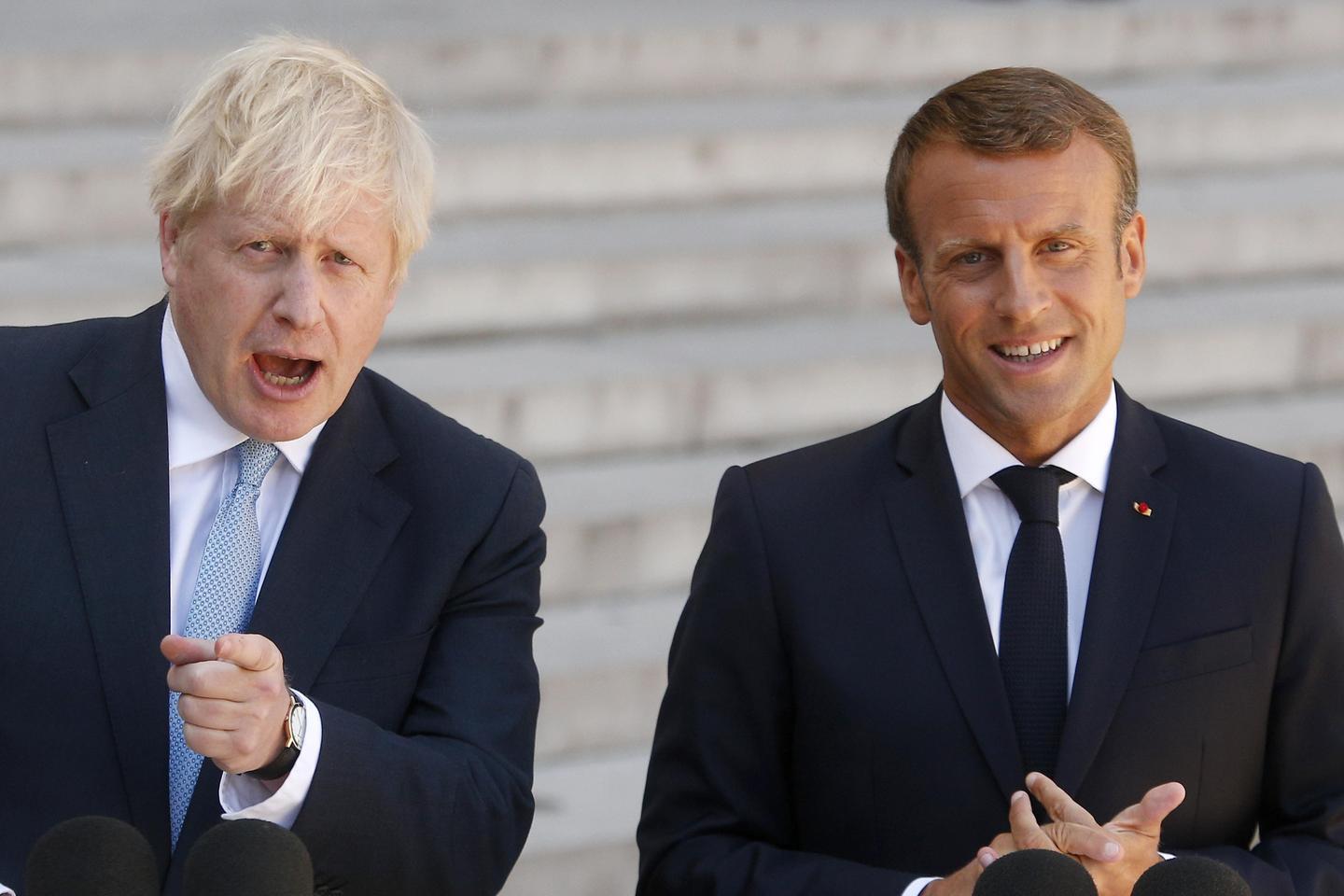 Brexit Johnson A Macron Sono Qui Per Un Accordo Backstop Non Necessario