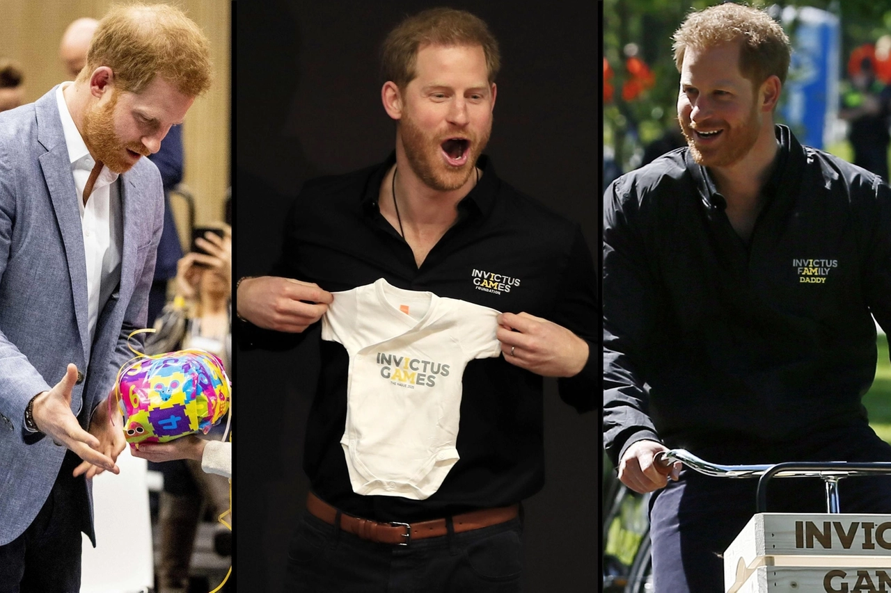 Regali per papà Harry agli Invictus Games